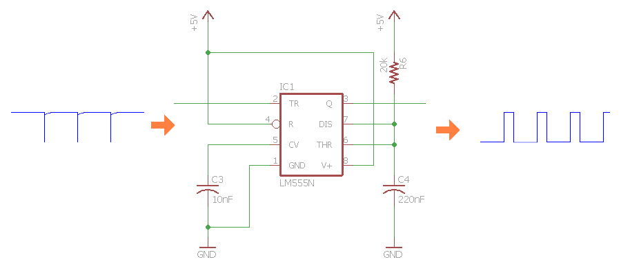 Simple Tachometer Circuit